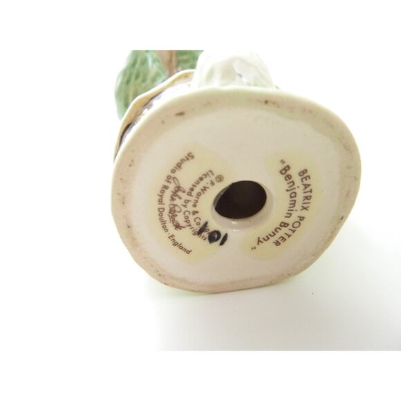 Vintage Anthropomorphic Rabbit Benjamin Bunny Beatrix Potter Figurine Beswick - Picture 5 of 5